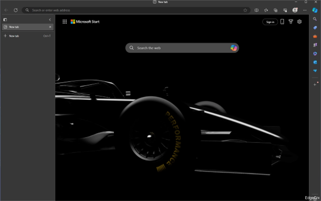 Black Racecar Silhouette Image