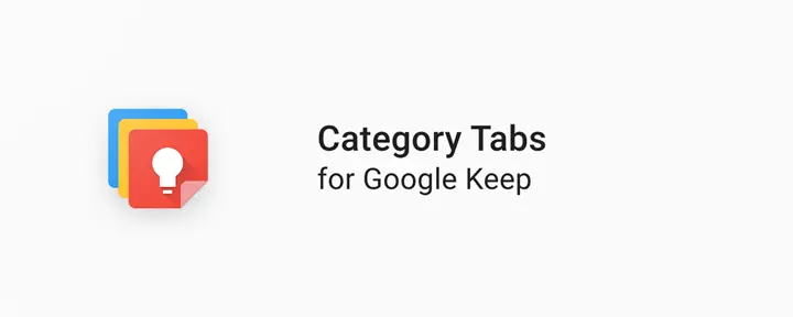 Category Tabs for Google Keep v20.1.2