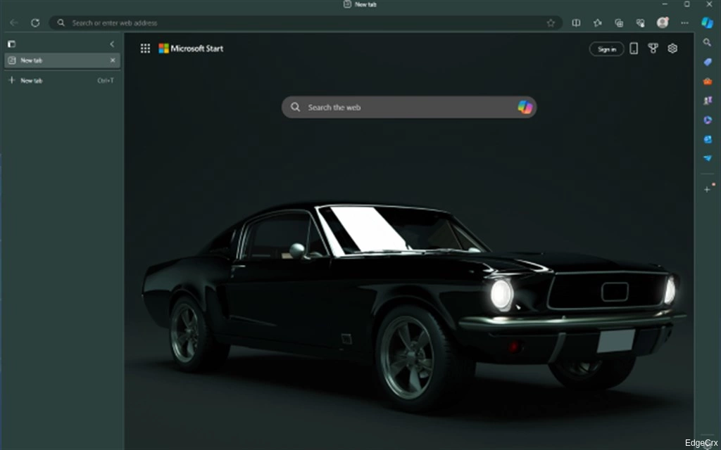 Black Muscle Car Screenshot Image #1