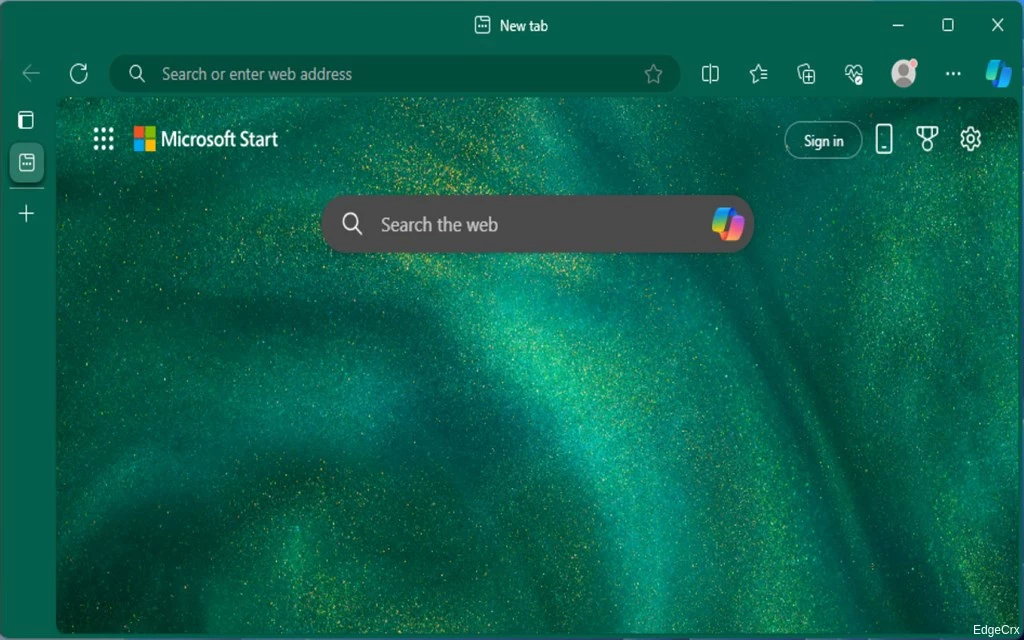 Green Sparkles Screenshot Image