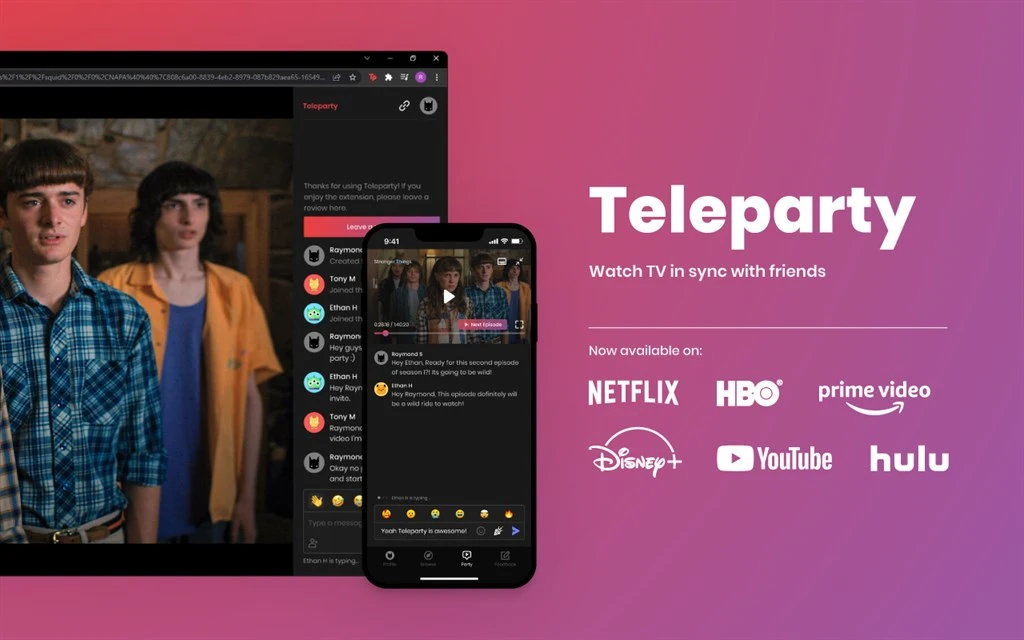Teleparty (Netflix Party) Screenshot Image
