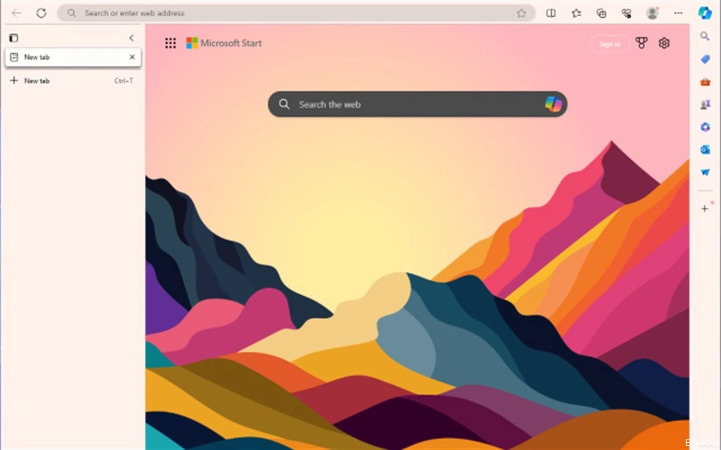 Colorful Mountains Screenshot Image