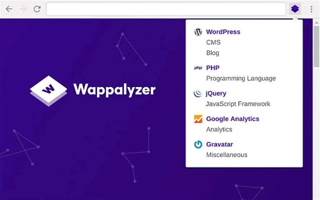 Wappalyzer Screenshot Image