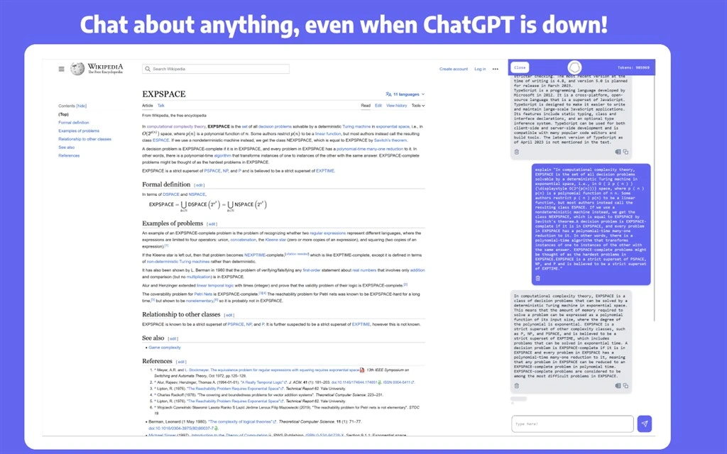 Enigma - ChatGPT Sidebar Screenshot Image