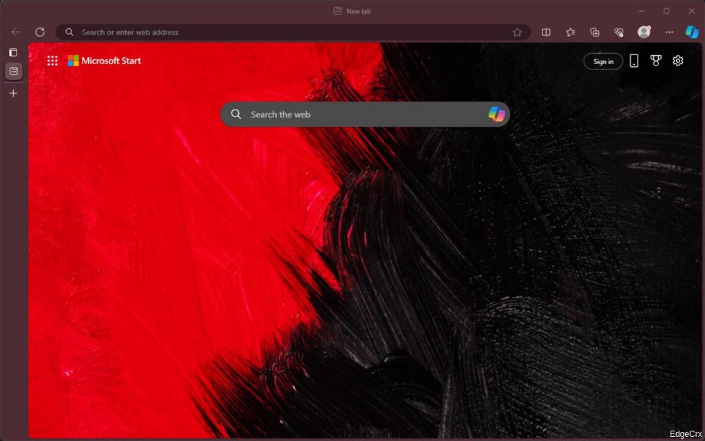 Red Black Abstract Screenshot Image #1