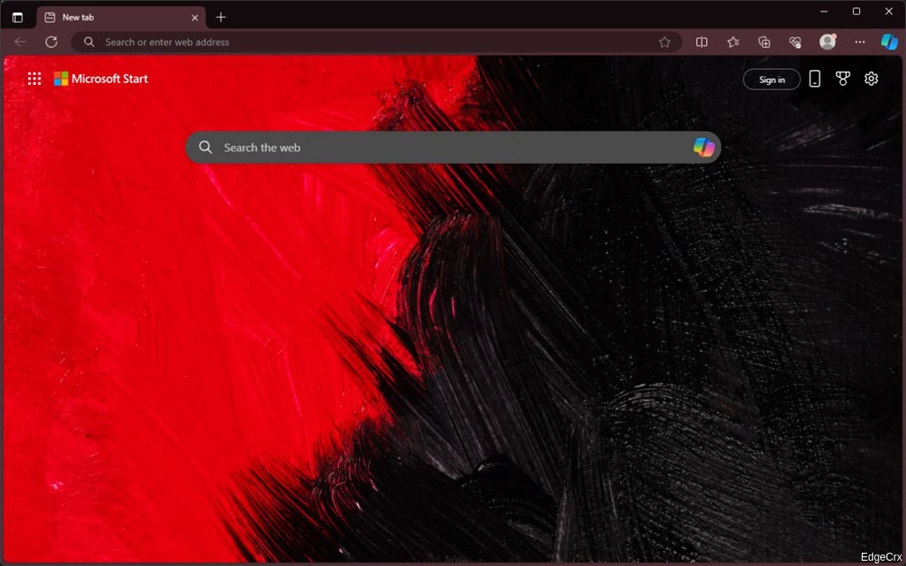 Red Black Abstract Screenshot Image #2
