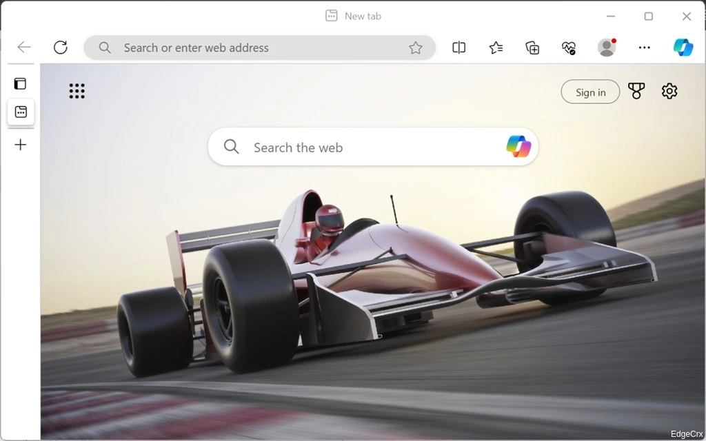 Racing Car Motion Blur Screenshot Image #1