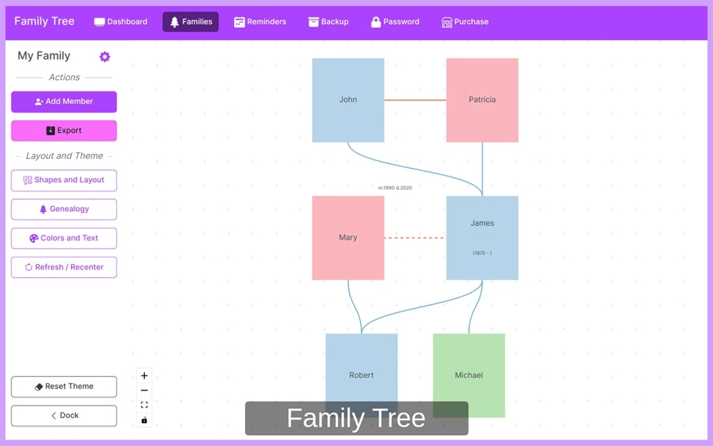 Family Tree Screenshot Image #3