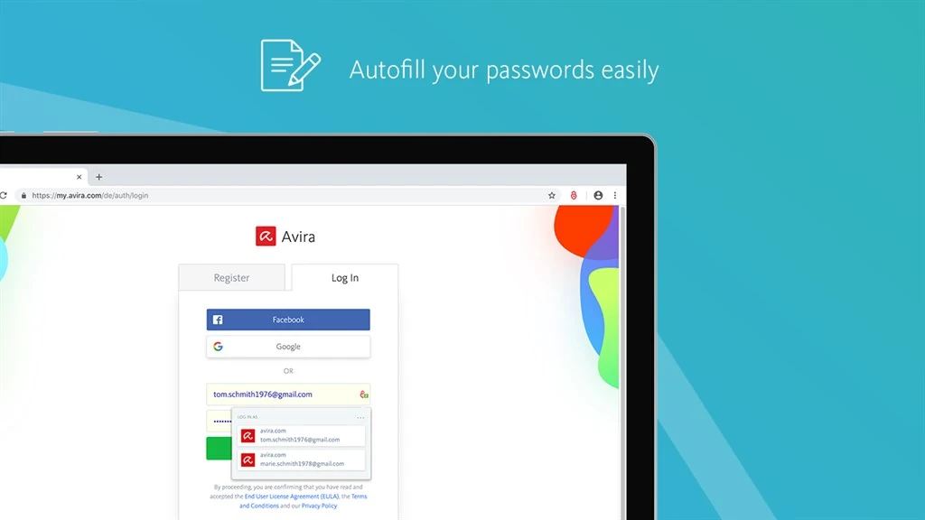 Avira Password Manager Screenshot Image #2